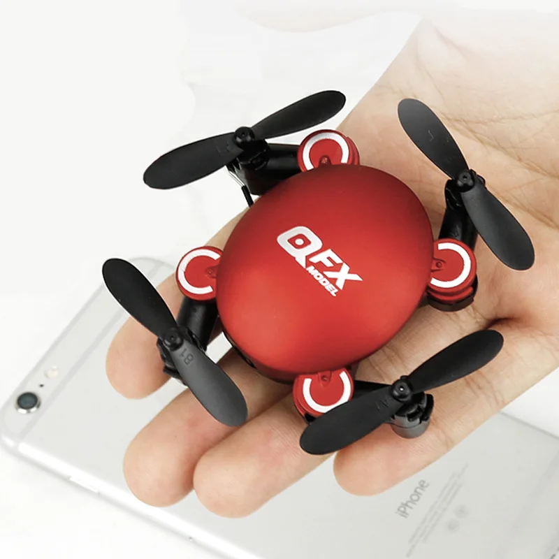 

Pocket Mini Folding Quadcopter Airplane Model Toy Set High Aerial Photography Remote Control Four-axis UAV (Unmanned Aerial Vehi