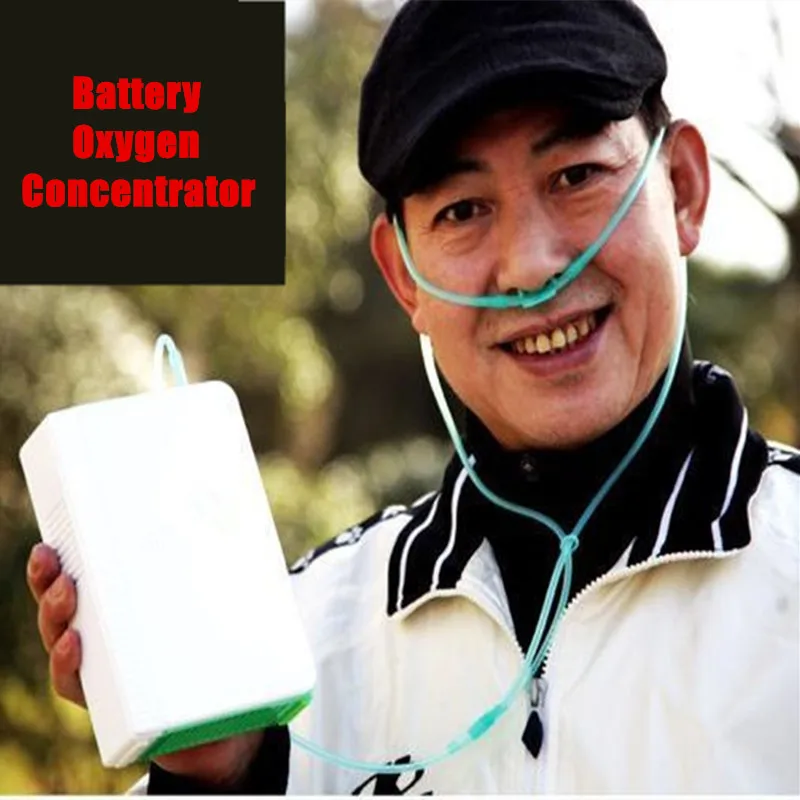  Lithium Li Battery Oxygen Concentrator DC12V Travel Use CE Portable O2 Generator For Health Care Us