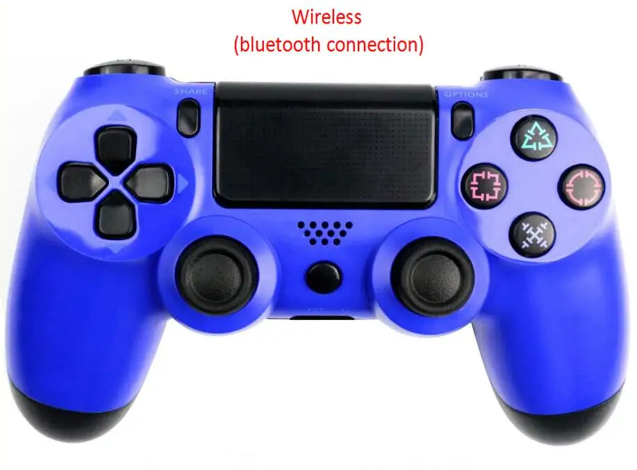 Проводной геймпад беспроводной Bluetooth контроллер Playstation sony PS4 контроллер Джойстик для DualShock 4 Вибрационный джойстик - Цвет: wireless-3