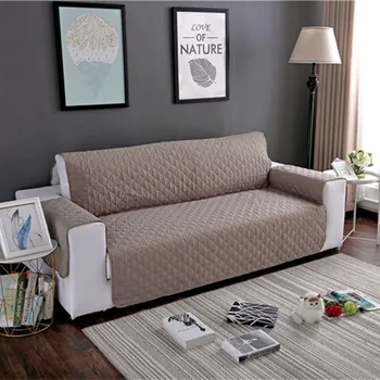 

Waterproof Sofa Cover Removable Pet Dog Kid Mat Armchair Furniture 1/2/3 Couch Washable Slipcovers Protector Seat Covers Armrest