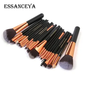 

ESSANCEYA 22 Pcs/Set Makeup Brushes Set Professinal Foundation Powder Blush Concealer Eyeshadow Brshes Tools For Women Beauty