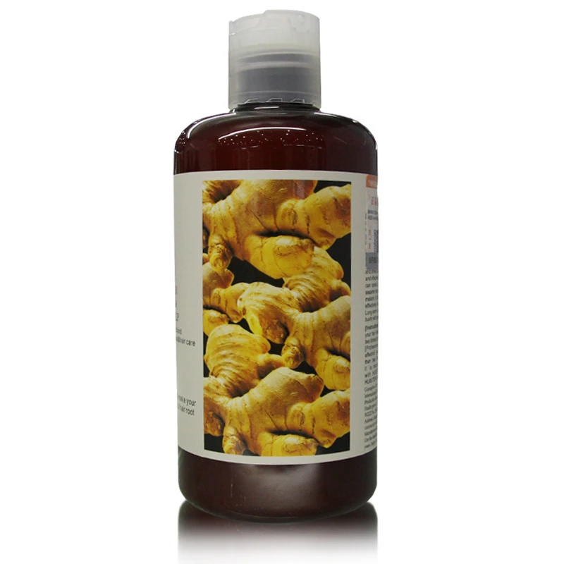 Ginger Root Essence Shampoo Anti Hair Loss Hair Growth Oil Control Anti Dandruff Hair& Scalp Professional Hair Treatment 400ML