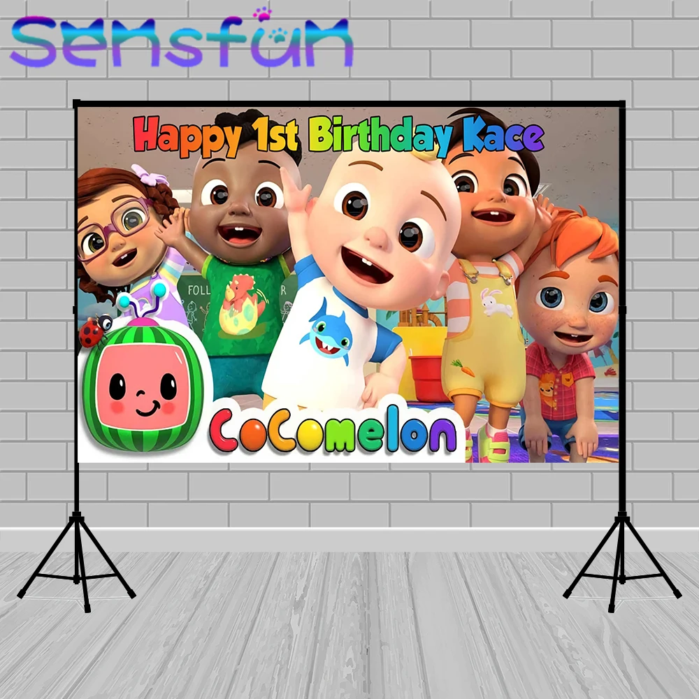 Cocomelon и семейных фотографий в свадебном стиле светящееся украшение для детей