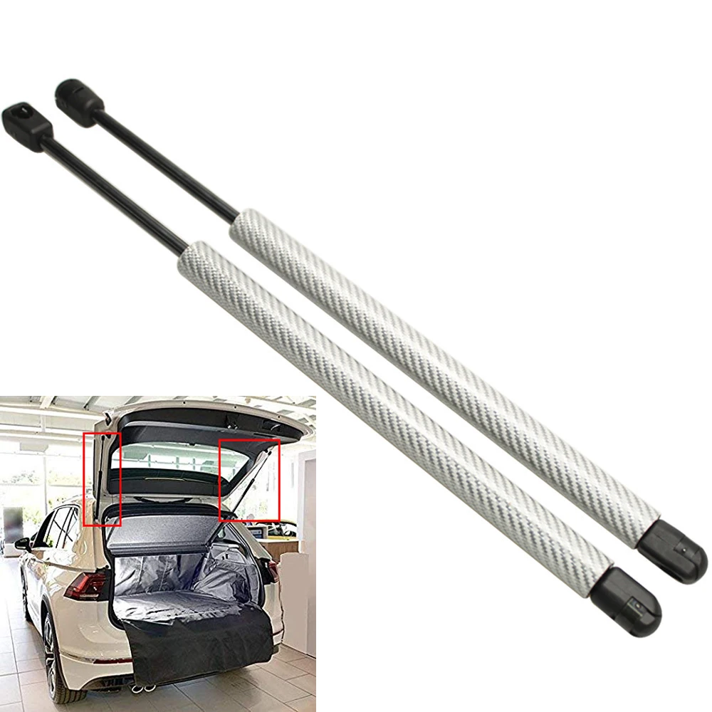 carbon fiber FOR VW tiguan 2007-2017 SUV Auto Rear Trunk Boot Tailgate Lift Supports Gas Struts gas dampers | Автомобили и