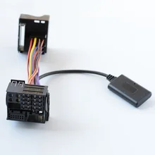 Aux adaptador de cabo áudio bluetooth para bmw e46 e39 x5 x3 z4 r50 r53 cd rádio navi
