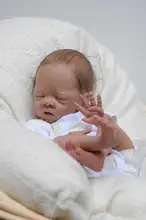 

16Inch Bebe Reborn Doll Kit Daisy Small Size Premie Unfinished Unpainted Doll Parts DIY Unassembled Doll Doll Doll Girls