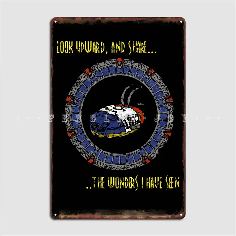 

Starscape Black Metal Sign Pub Garage Garage Decoration Wall Cave Decoration Tin Sign Poster