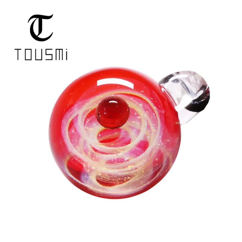 

Tousmi 2019 New Design Galaxy Necklace Handmade Glass Universe Pendant Solar System Planet Necklace Nebula Pendant
