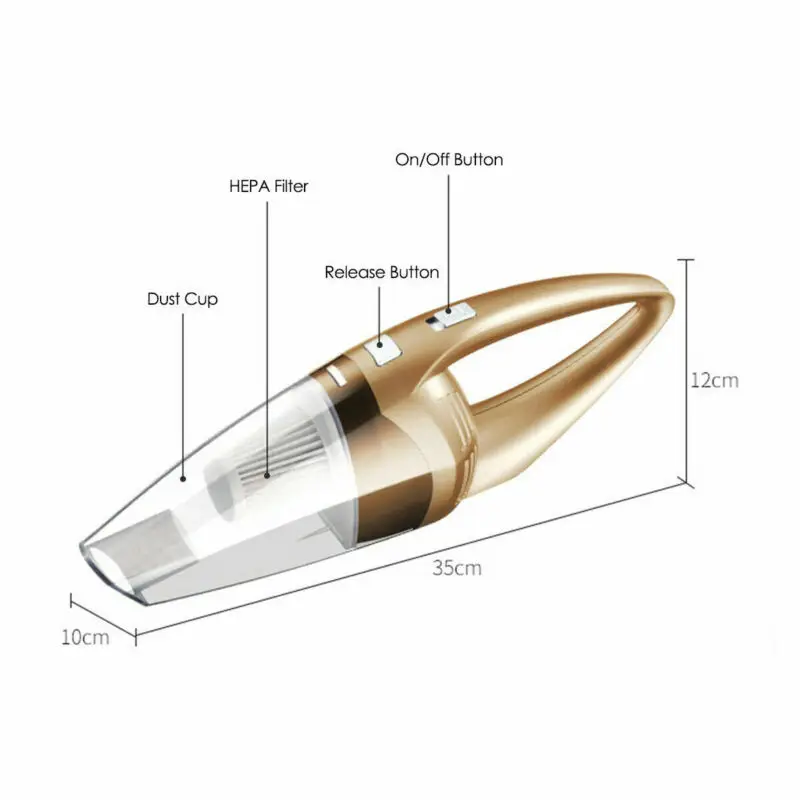 Мощный автомобильный пылесос перезаряжаемый ручной беспроводной портативный автомобильный пылесос Влажная сушка для домашних животных