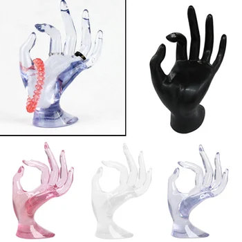 

Hand Shape Jewelry Display Holder Bracelet Ring Watch Stand Support B88