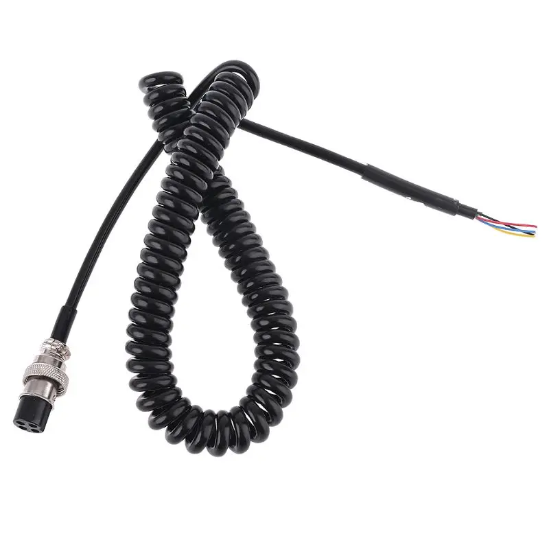Прочный радио динамик микрофон 4 контактный кабель для Cobra PR550 PR3100 PR4000 mrh100