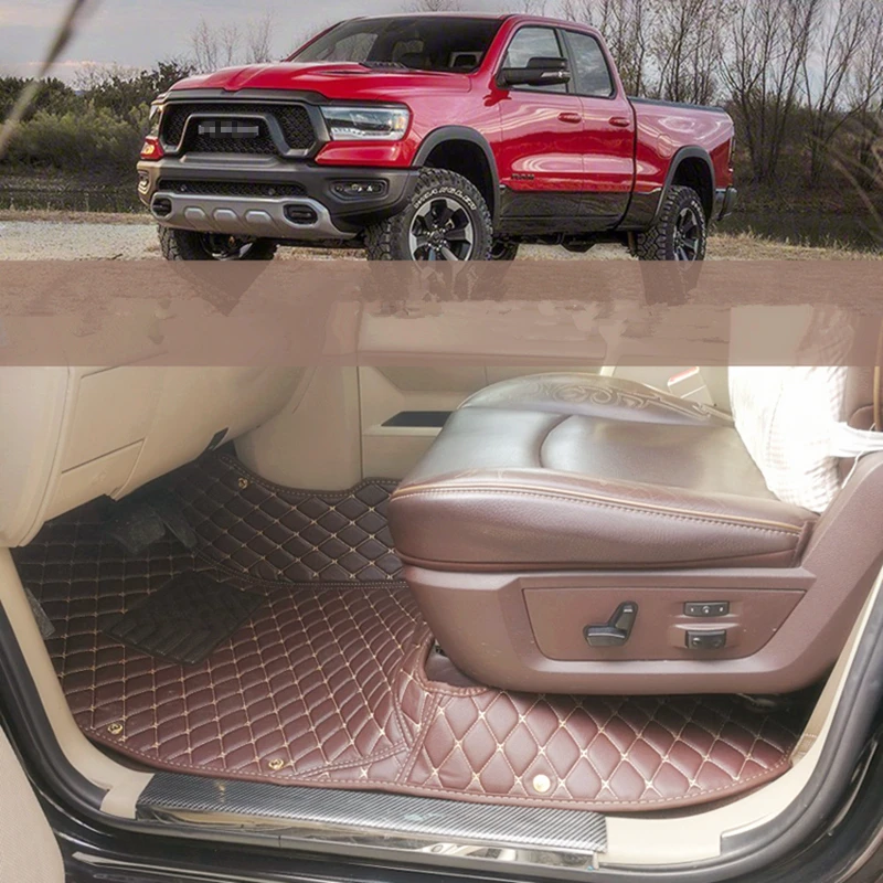 Автомобильные коврики совместимый для 2012- Dodge Ram 1500/2500/3500, включает в себя 1st и 2nd ряд: спереди, сзади, 2013