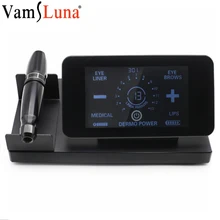 Электрический многофункциональный Перманентный макияж машина-брови татуировки подводка для глаз губ татуировки наборы микроблейдинг