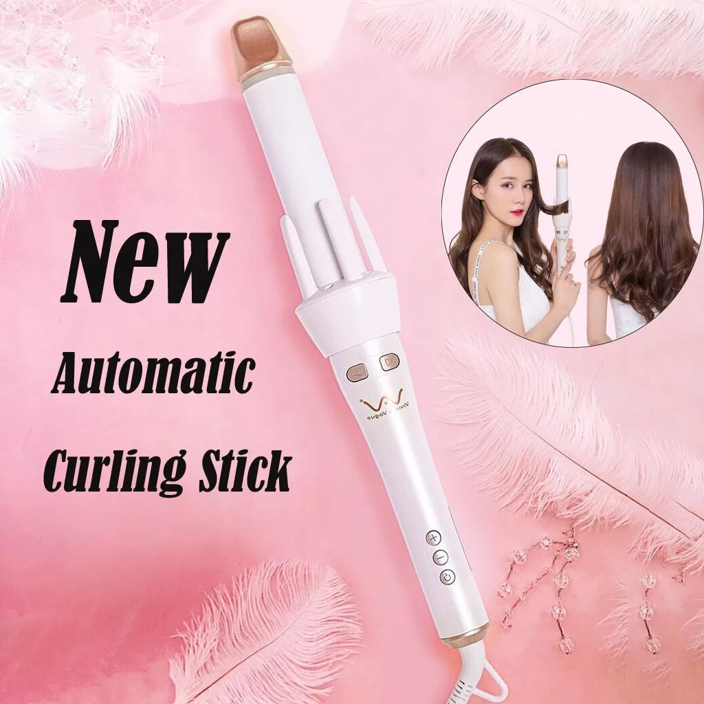 

Hair Curling Machine Rotating Best Hair Curling Iron Wand Automatic Ceramic Hair Styler Creative Curl Wand