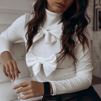 

Slim Warm High Collar Basic Sweater Personality Solid Fashion Trend Pullovers Comfort Soft Long Sleeve Women Tops