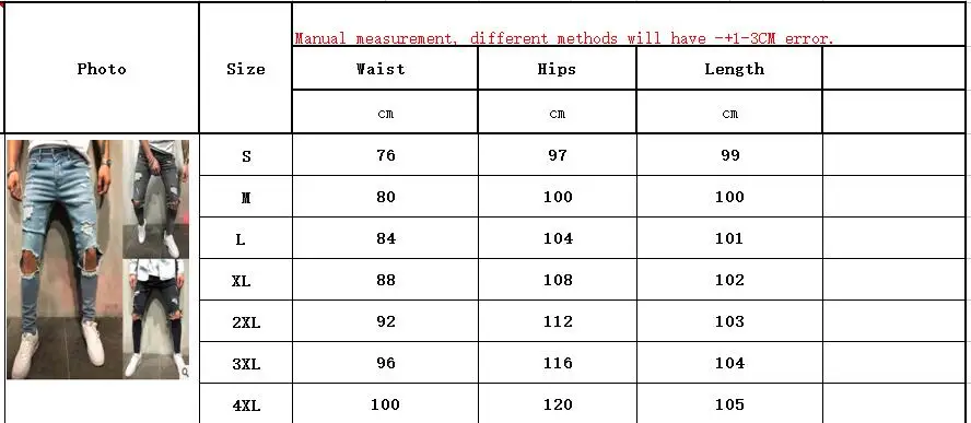 regular fit jeans New Ripped jeans for men Fashion casual slim denim pencil pants Men's clothing trousers S-4XL Drop shipping tapered fit jeans