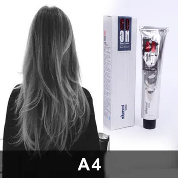 

new arrivalRecommend Permanent Hair Dye Color Paint Wax Gray Hair Color Wax Hair Gream Smoky Gray Punk Style Light Grey Silver