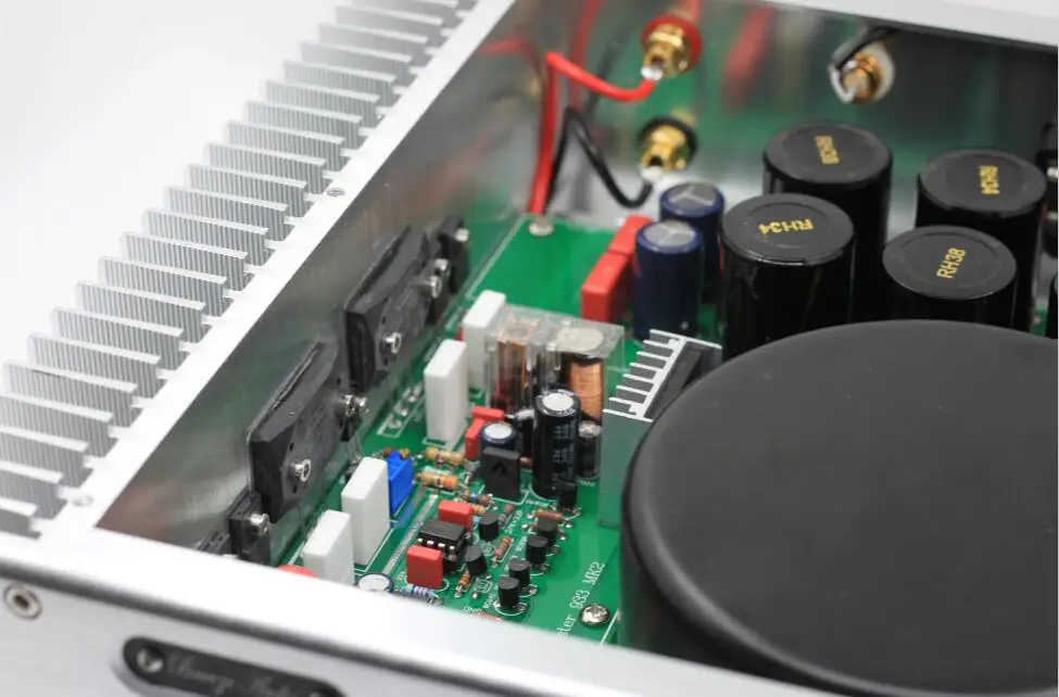 HiFi усилитель мощности стерео аудио усилитель вдохновлен Burmester 933 схема 150 Вт* 2
