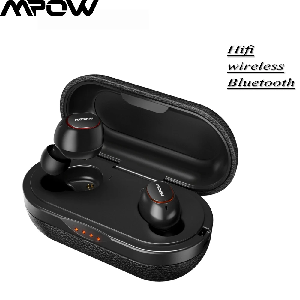 Оригинальные Mpow T5/M5 IPX7 беспроводные TWS наушники APTX 5,0 наушники 36H воспроизведение 3D стерео шумоподавляющие наушники с микрофоном
