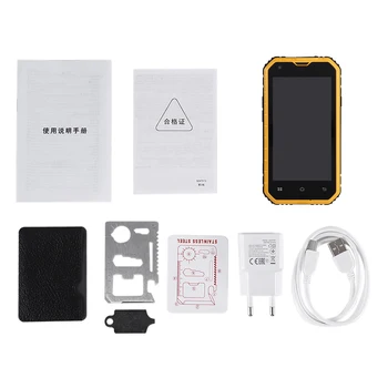 

A6 4.5 Inch Capacitive Screen Display 960X540 Resolution Three-Proof Quad Core 1.5GHz Smart Phone For Android4.4.2