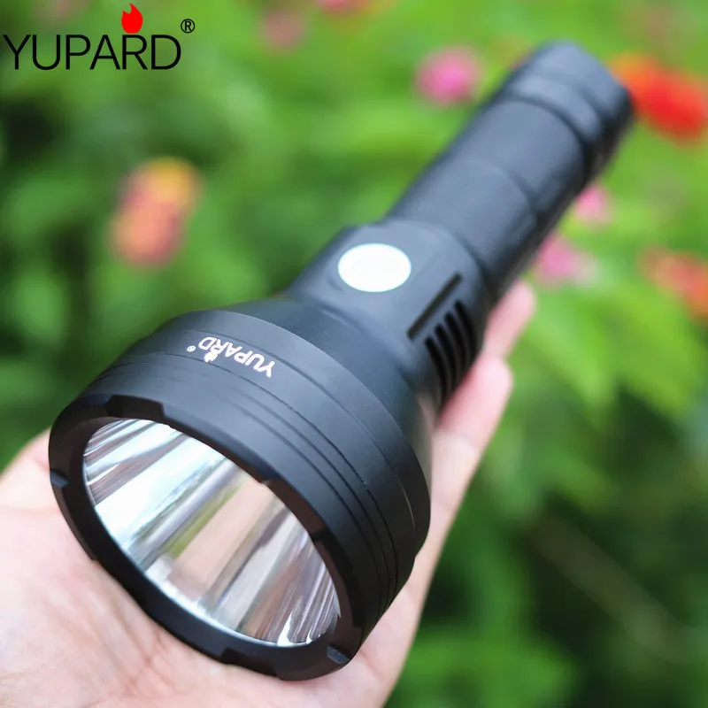 

XH P50 Highlight powerfull 2000LM LED flashlight tactical lamp rechargeable searchlight portable lantern for hunting camping