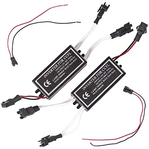 

2X CCFL Inverter For Spyder Lights for BMW Mazda Lexus Infiniti Angel Eye Ring