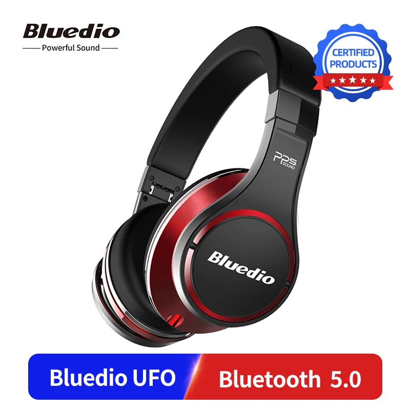 Bluedio UFO поколение Беспроводные HD Bluetooth 5 0 наушники PPS8 звук эффект над ухом