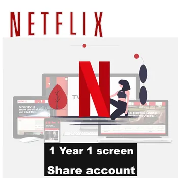 

1 Year 1 Month 4K Netflix Acc 1 Year 1 Month Netflix Premium Ultra HD Support 2 Screens Android Set Top Box Tv Stick
