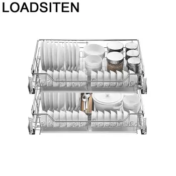 

Storage Alacena Organizar Organizador Cestas Para Colgar En La Ducha Stainless Steel Cocina Cuisine Rack Kitchen Cabinet Basket