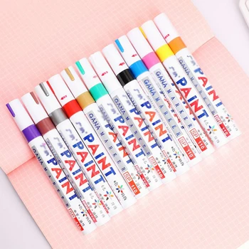 

12* Marker Pen Waterproof Tire Paint Car Auto Rubber Metal Oil Universal