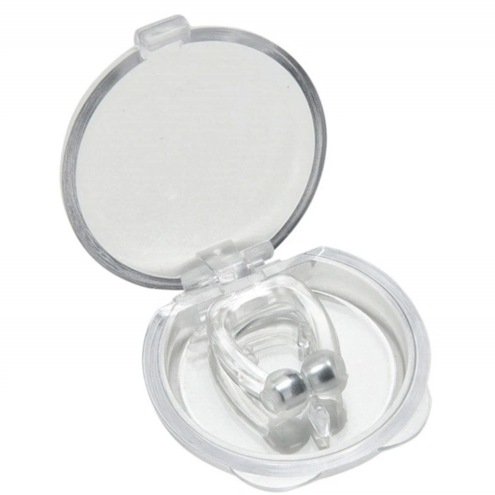 Reusable Safe Anti Snore Clip Breathe Smooth Portable Transparent Effective Silicone Nose Personal Sleeping Aid Apnea 4