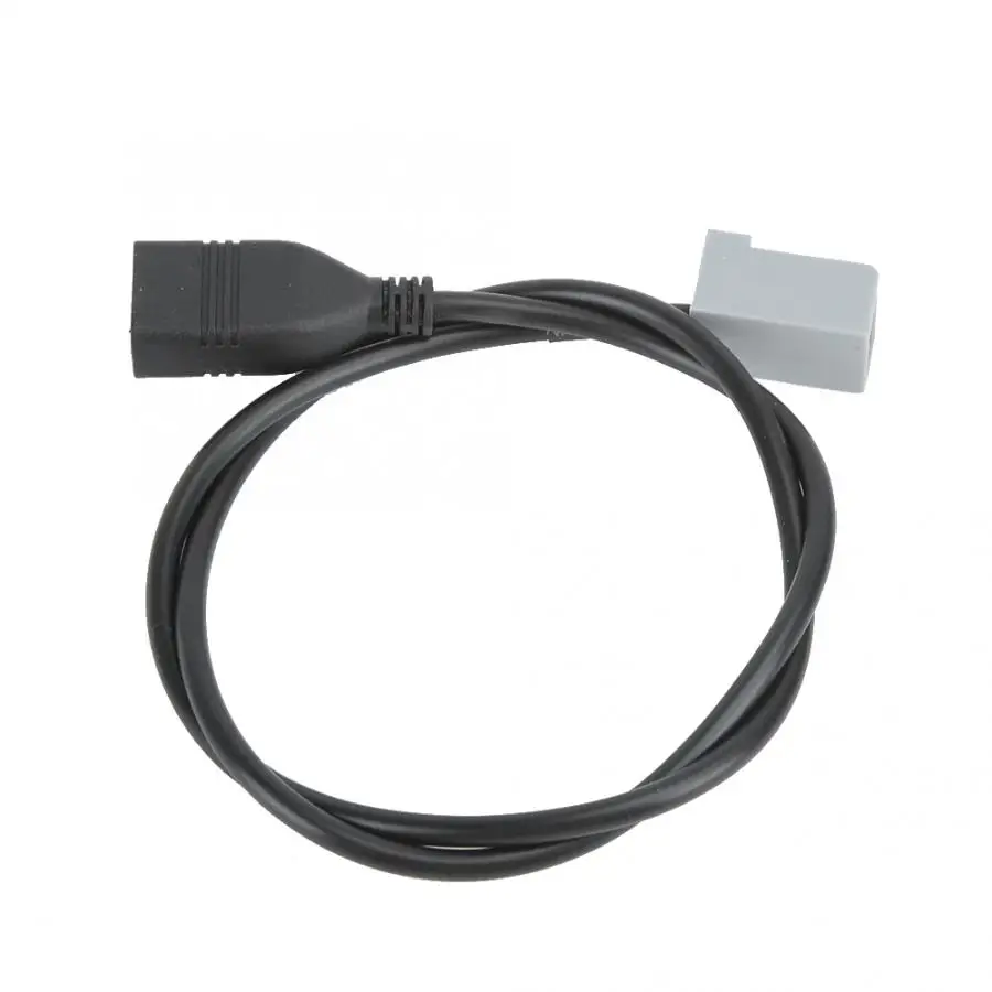 차량용 USB AUX 어댑터 케이블, 지지대 MP3 MP4 WMA USB 플래시, Outlander ASX Lancer 2009 이후 3911-TFO-003
