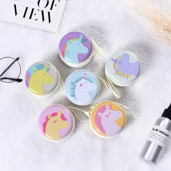 

New Women Kawaii Mini Bag Cartoon Unicorn Coin Purse Cute Children kids Girls Wallet Earphone Organizer Box Bags Christmas Gift