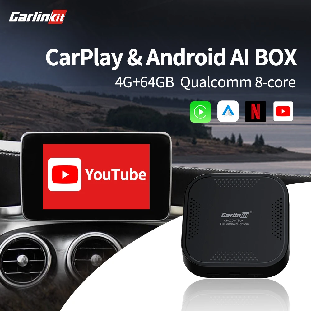 Carlinkit Carplay Mini Android Box Wireless Carplay Ai Box Car