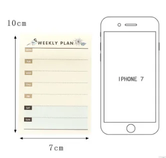60Sheets Creative Desktop Plan Book Notepad Sticky Note Tearable Notes Book Schedule Note Paper 60Sheets Creative Desktop Plan Book Notepad Sticky Note Tearable Notes Book Schedule Note Paper