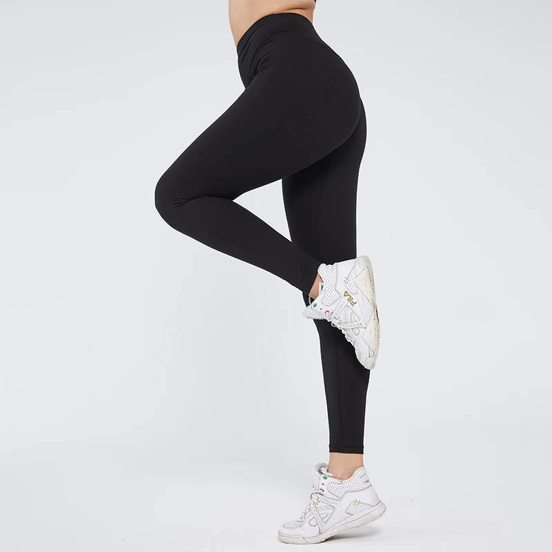 gym leggings SVOKOR  Fitness Leggings Sexy Solid Leggings Women Push Up High Waist Workout Pants Gym Clothes Seamless Elasticity leather leggings