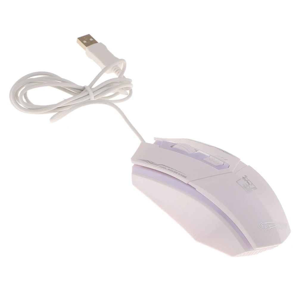 Ergonomic Wired Gaming Mouse 6 Button 1600 DPI USB Computer Mouse Gamer Mice Mause For PC Laptop Desktop Gaming Mouse