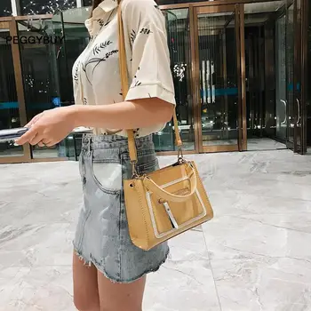 

Fashion Women Shoulder Crossbody Bag Leather Elegant Totes Shopping Handbag High Quality PU Crossbody Bags Ladies Purse