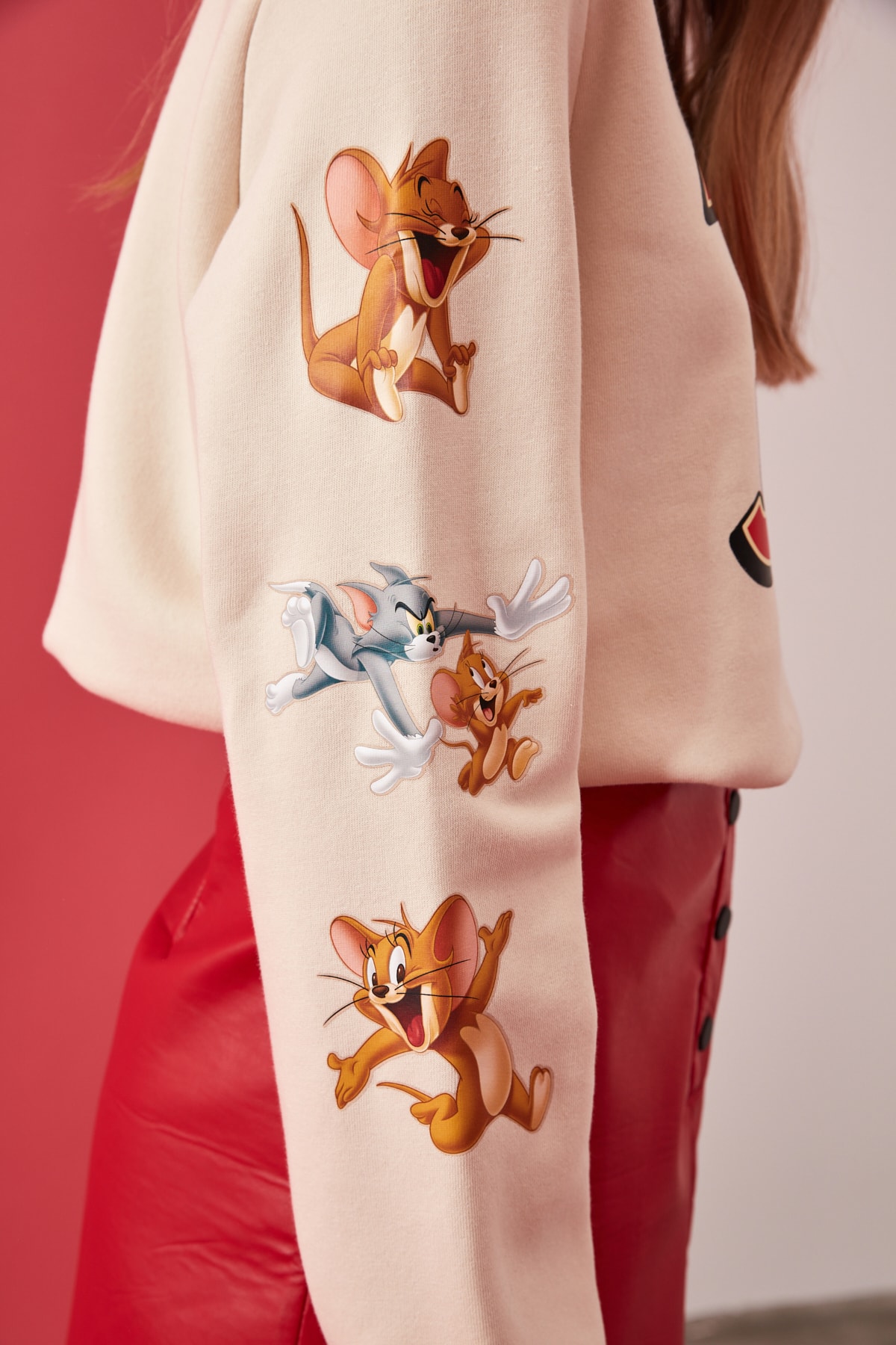 Tom & Jerry Knitted Sweatshirt