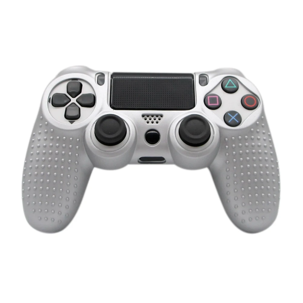 Противоскользящий силиконовый чехол для Sony Playstation4 Dualshock 4 PS4 тонкий контроллер и ручка колпачки чехол для джойстика подставка под руку