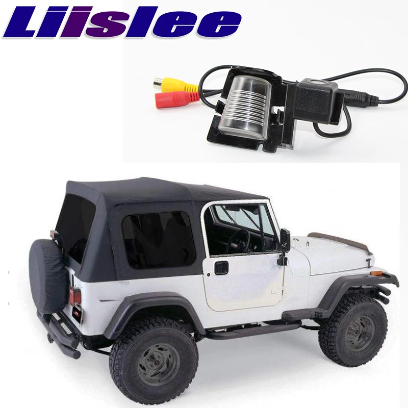 Car Trunk Handle Rear View Reversing Parking Camera For Jeep Wrangler JK JL 2006~2020 (2)