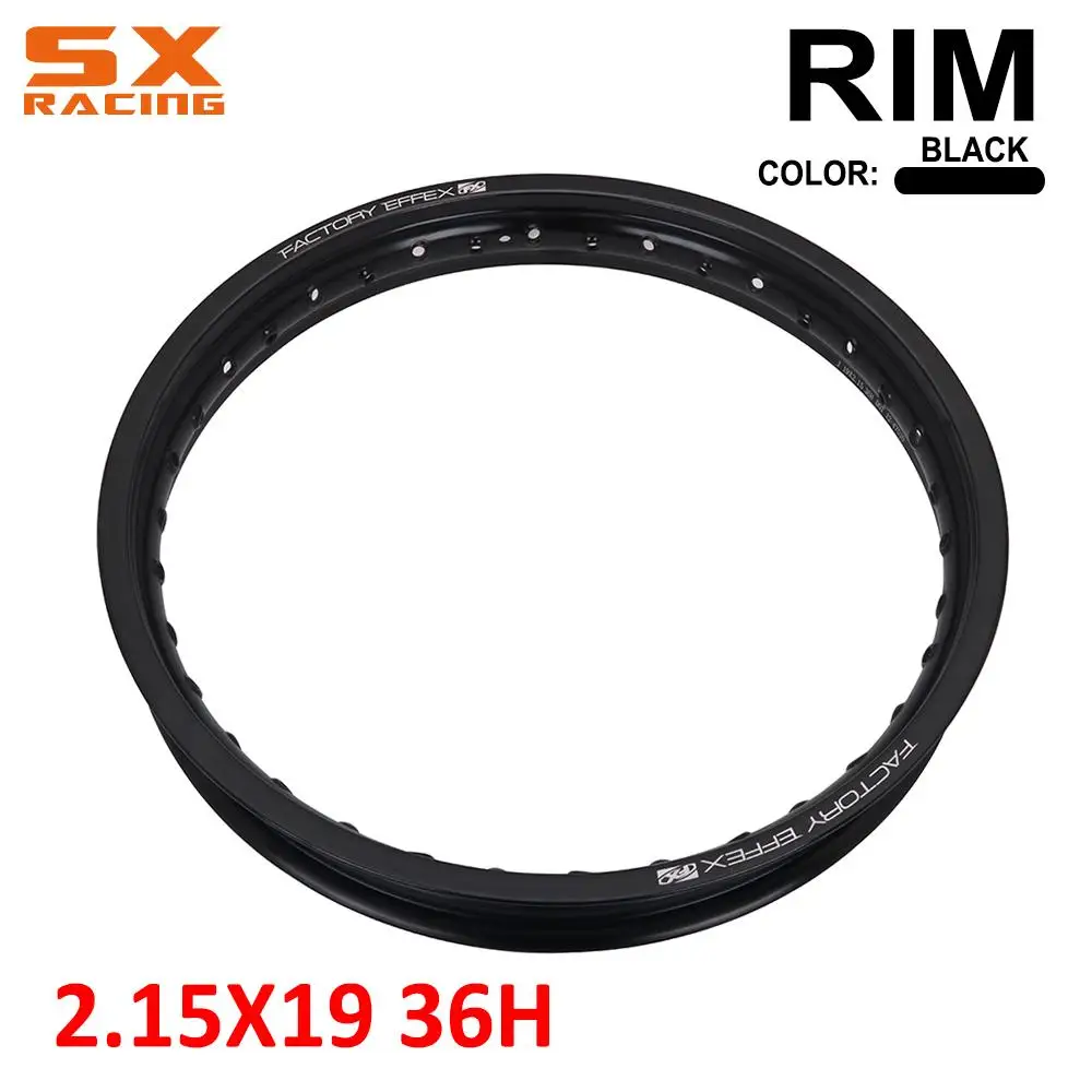 

Motorcycle 2.15*19 36 Inch Spokes Holes Aluminum Alloy Wheel Rims For KTM YAMAHA HONDA KAWASAKI SUZUKI Dirt Bike 2.15 X 19" 36H