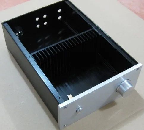 JC229 All Aluminum Housing Power Amplifier Chassis DIY Enclosure Preamplifier Case