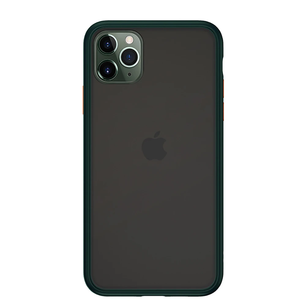 Benks роскошный матовый чехол для телефона для iphone 11/11 Pro/11 Pro Max защита от падения полная Защита задняя крышка прозрачный контрастный корпус