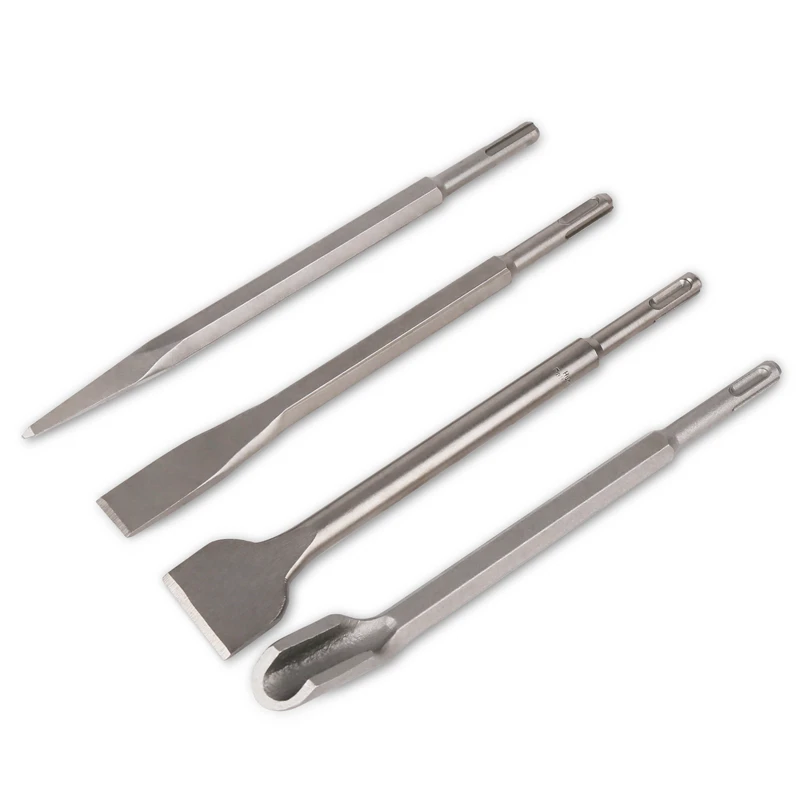 4 Pçs set SDS Mais Shank Electric