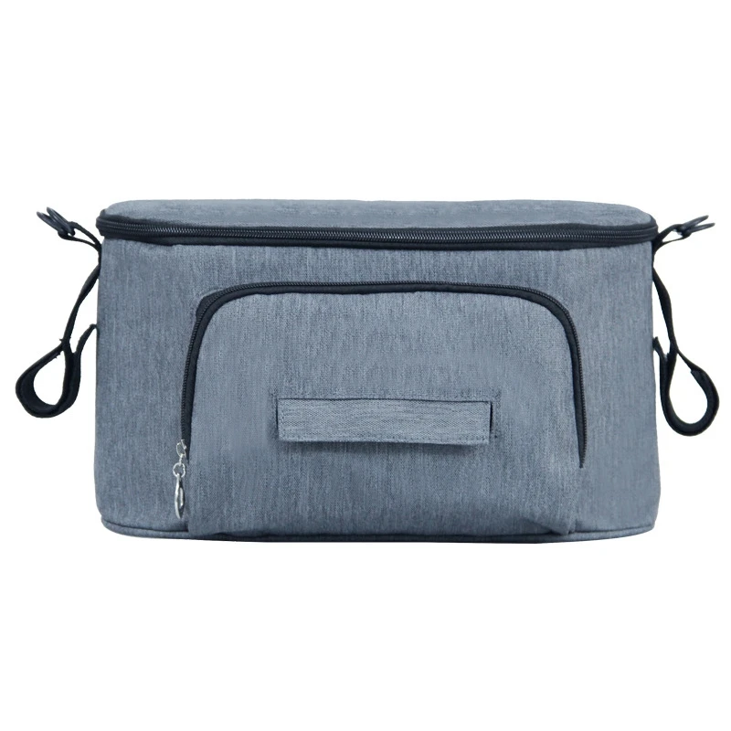 Baby Stroller Bag Organizer Bag Soild Color Bags Mama Carriage Buggy Pram Cart Basket Hook Backpack Stroller Accessories