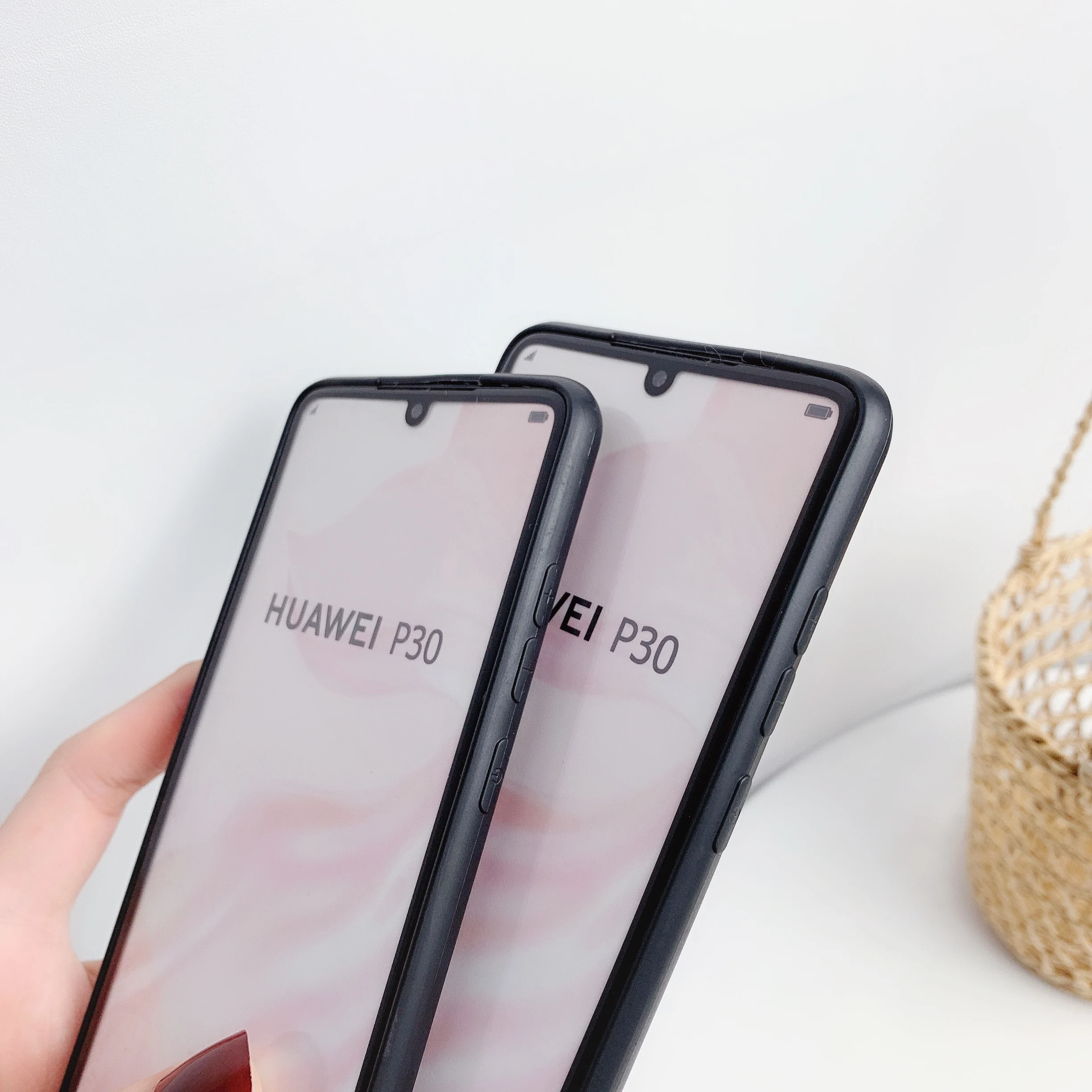 Модный чехол с кружевным узором для HUAWEI P20 P20Lite P30 P30lite P30Pro Mate20lite Maimang7 противоударный силиконовый защитный чехол