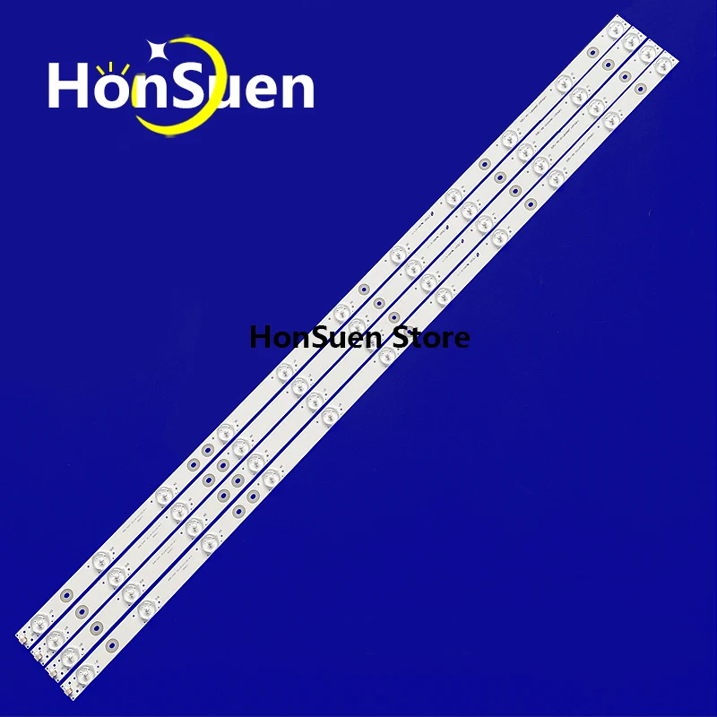 LED Backlight strip 11 lamp For Hisense 40'' TV EVERLIGHT LBM400P1101-AR-1(0) 2S(0) 40H3E 40H5E 40H3C LEDN40D37P LTDN40D36EU | Лампы и