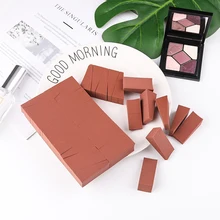 24 нарезанные Порошковые пышные треугольные губки слоеные маленькие кусочки сухой и влажный макияж порошок слоеные многоразовые порошки для макияжа