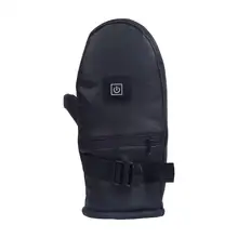 Лыжные перчатки, водонепроницаемые, с зарядкой от аккумулятора, для сноуборда, с подогревом, теплые, снегоходные, Зимние перчатки для мужчин и женщин